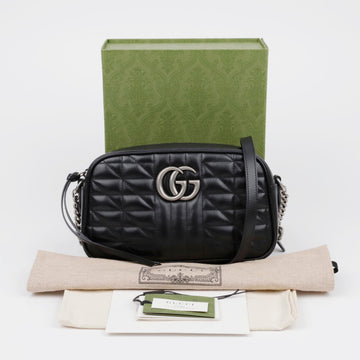 GUCCI GGマーモント スモール ショルダー クロスバッグ 447632 156720325
