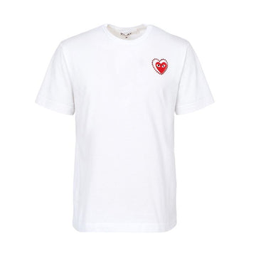Comme Des Garcons Red Patch Short Sleeve T-Shirt AX T802 051 2 134855501