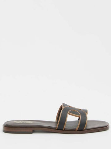 TODS レザーサンダル 9999 133044655