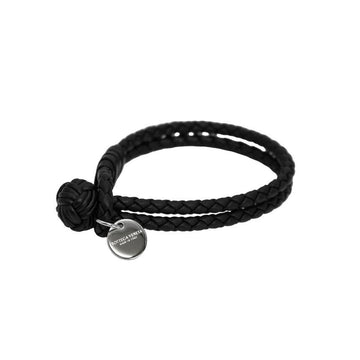 Bottega Veneta Intricate Double Leather Bracelet 157028809