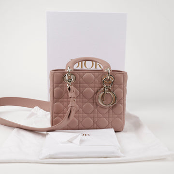 Dior Lady MY ABC Small Tote Shoulder Bag Blush 156690862