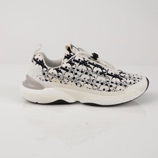 DIOR Oblique Canvas Sneakers Schwarz-Weiß 156797865