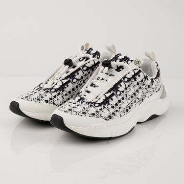 DIOR オブリーク キャンバス スニーカー ブラックホワイト 156797865