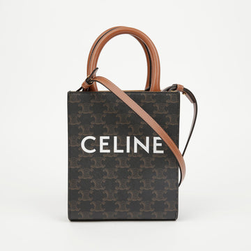 Celine Vertical Cabas Mini Tote Shoulder Bag 156972261