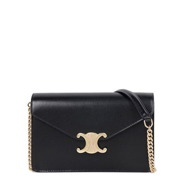 Celine Black Margo Chain Wallet Bag 10L033DPV 38NO 156549563