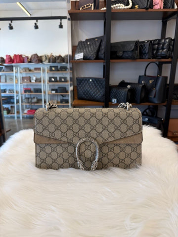 GUCCI シュルダーバッグ スモール ブラウン(400249) 157030493