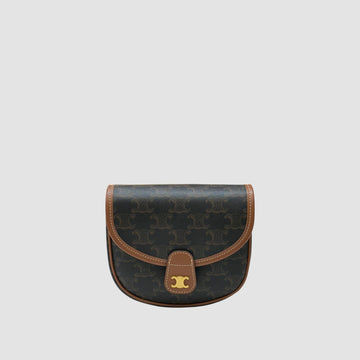 CELINE ミニ トリオンフ キャンバス クロスボディバッグ K3478CE 157030976