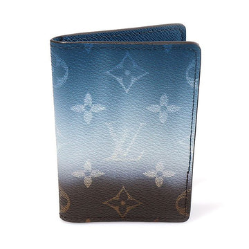 LOUIS VUITTON Monogram Pigment Gradient Canvas Pocket Organizer Kartenetui M28004 157030989
