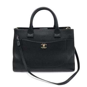 CHANEL Black Calfskin Neo Executive New Surf Large 2WAY (Model 23) 157031014