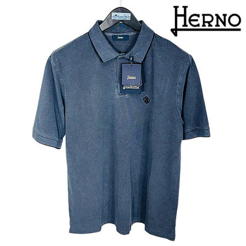 Herno Men's Embroidered Logo Short Sleeve Polo Shirt 157037629