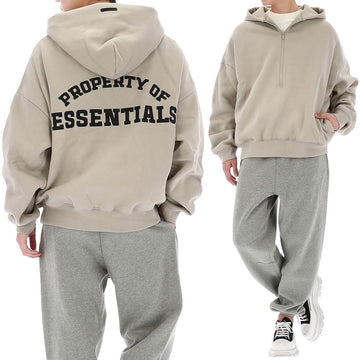 FEAR OF GOD Essentials Lounge Half Zip Hoodie 192SP266912F SEAL 157037693