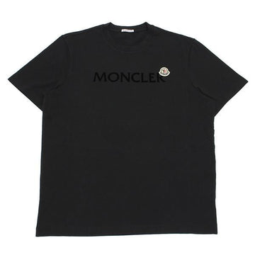 Moncler Flocked Logo Cotton T-Shirt 157047811