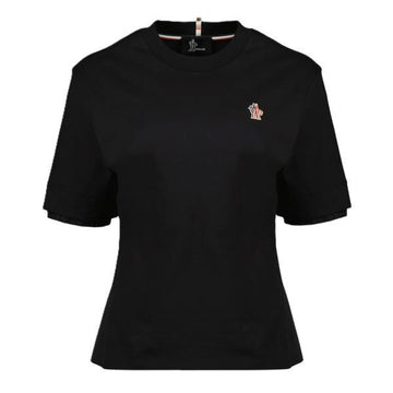 Moncler Grenoble Logo Patch Cotton Blend T-Shirt 157048042