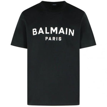 BALMAIN 26SS Logo Druck Regular Fit T-Shirt 157049957