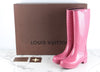 LOUIS VUITTON モノグラム グロッシー レインブーツ ピンク 36(230) 157063706 [P]