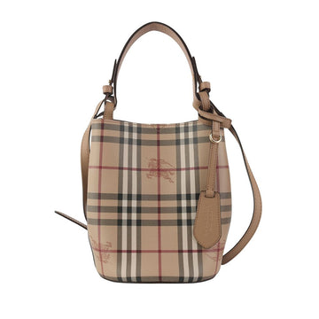BURBERRY ヘイマーケット ロン バケット クロスバッグ 37307Y-2 157066193