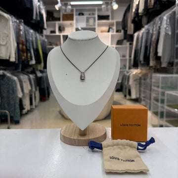 LOUIS VUITTON Lockit Anhänger Halskette 157068755
