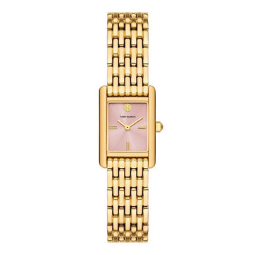 Tory Burch The Eleanor Small Square Women's Metal Watch TBW1095 147678198