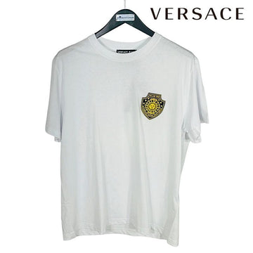 Versace Logo Patch Men's Short Sleeve T-Shirt 72GAH6S7 J0001 003 155546613