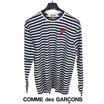 COMME DES GARCONS ハートパッチ メンズ 長袖 Tシャツ P1T010 1 正規品100% 155085233