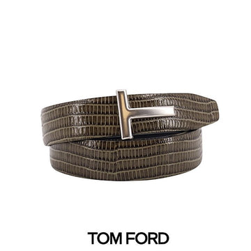 Tom Ford Men's Logo Buckle Reversible Leather Belt 154509633