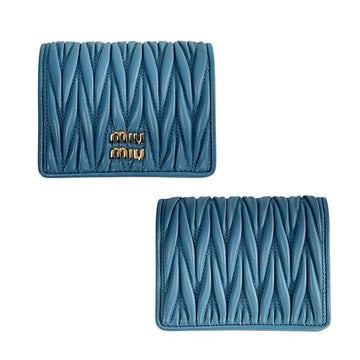 MIU MIU ナッパレザー レディース 二つ折り財布 5MV204 AFPP F0F16 154509100