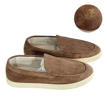 Brunello Cucinelli Chevron Effect Men's Suede Loafers 25FW MZUHVSN335 C2692 154506503