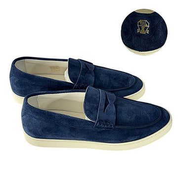 Brunello Cucinelli Men's Suede Loafers MZUSOLP312 C8862 154506502