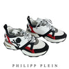 Philipp Plein Men's Runner Skull Sneakers MSC1889 PLE075N 0213 Authentic 100% 153100743 [P]
