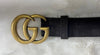 Gucci Men's GG Marmont Thin Belt Dark Brown 414516 CA00X 2042 152758675 [P]