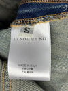 IH NOM UH NIT Men's Printed Denim Jacket NCW19603 089 Genuine 100% 151890866 [P]