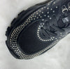 Valentino Women’s Bounce Stud Leather Sneakers 0NO 100% Authentic 151775460 [P]