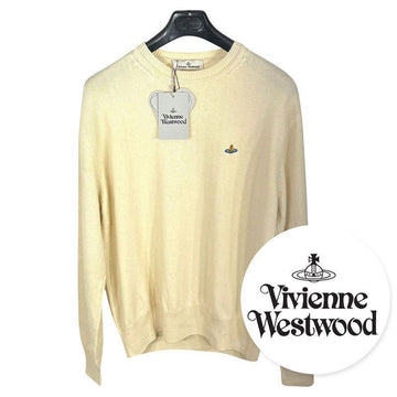 Vivienne Westwood Men's Round Neck Knit Beige 151231249