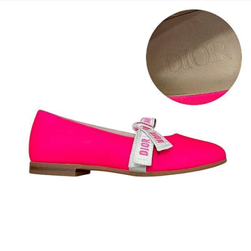 Dior Kids Women's Ballerina Flat Shoes 2WBS15SHOI 360 Authentic 100% 151123353