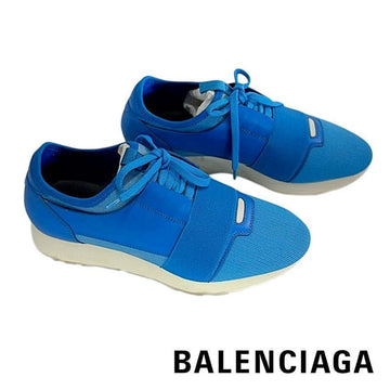 BALENCIAGA メンズ レース ランナー スニーカー ブルー 468045 W05G1 4675 151013468