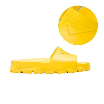 Prada Men's Rubber Slide Slipper Yellow 2X3085 3LKV F0377 150927513