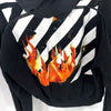 OFF WHITE 男性用ファイヤーバックフードジップジャケット 1088 150801872 [P]