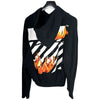 OFF WHITE 男性用ファイヤーバックフードジップジャケット 1088 150801872 [P]