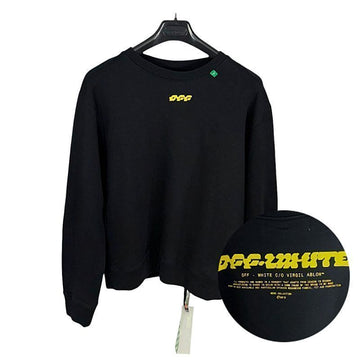 OFF WHITE クルーネックスウェットシャツ ブラック OMBA025S20E30008 1060 150676773