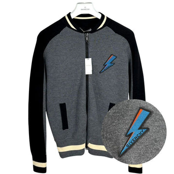 GIVENCHY 男性用ボンバージャケット チャコール 002 正規品100% 150490184
