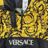 Versace Men's Baroque Print Anorak Half-Zip Jacket Black 1003743 1A02576 5B010 150489453 [P]