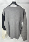 VERSACE Herren Multi-Color Patchwork Logo Crew Knit 150486774 [P]