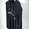 GUCCI Damen Sequin Logo Hoodie Schwarz 469251 XJASC 1206 150448426 [P]