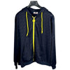 GCDS Men's Zip-Up Hoodie Jacket Navy M020060 Authentic 100% 150447785 [P]