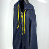 GCDS Men's Zip-Up Hoodie Jacket Navy M020060 Authentic 100% 150447785 [P]