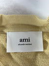 AMI Herren Sweatshirt mit Herzlogo Gelb 003 730 718 Original 100% 150339052 [P]
