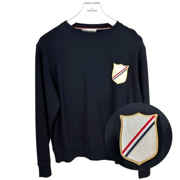 THOM BROWNE Herren Crest Patch Sweatshirt Navy 100% 149983234