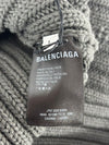Balenciaga Men's Knit Hoodie with Wave Logo 621069 T3175 4088 150261968 [P]