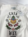 Casablanca Unisex Logo Embroidered Sweatshirt White 149869654 [P]