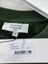 MAISON KITSUNE Outdoorprofil Fox Crew Neck Sweatshirt Grün NM00308KM0307 P391 149984264 [P]
